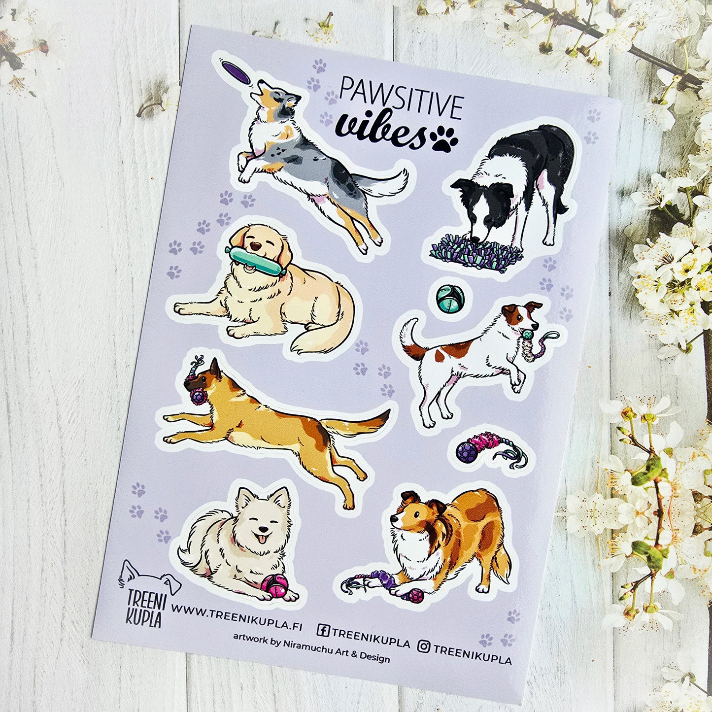 Pawsitive Vibes tarra-arkki